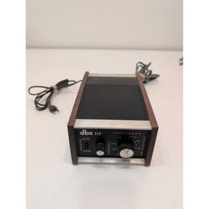 DBX 117 Decilinear Compressor Dynamic Range Processor UNTESTED AS IS With Wires